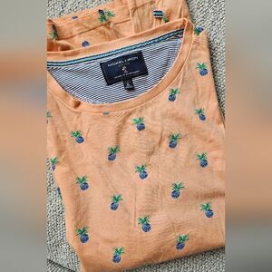 🎁Nickel & iron blue pineapple tshirt